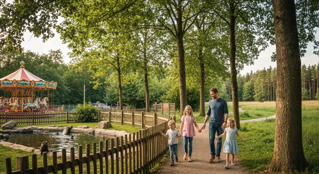 Zoo Park Natur kombinieren Erlebnisse