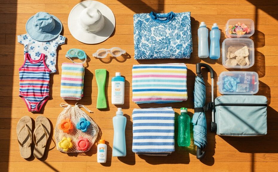 Strandessentials für Kinder
