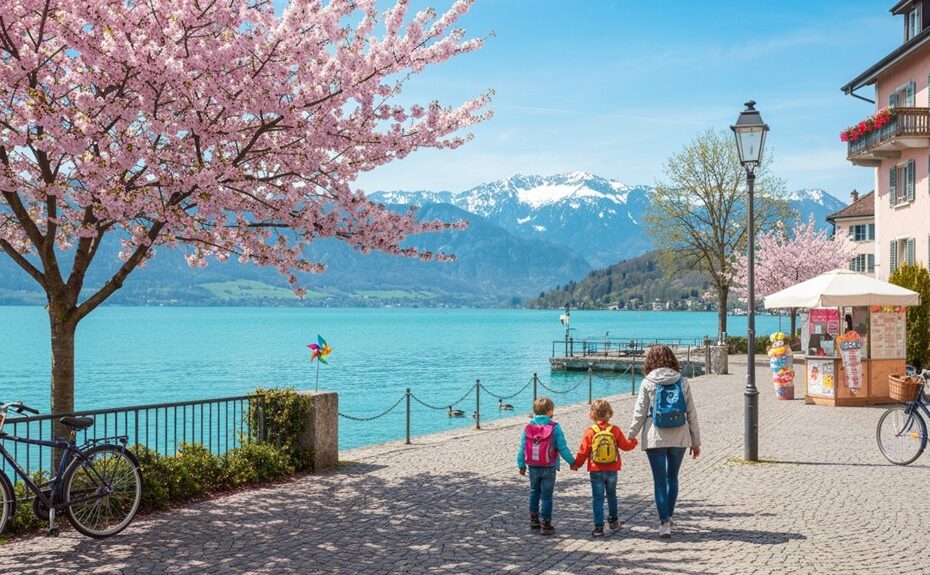 Reiseziele für Familien im Frühling