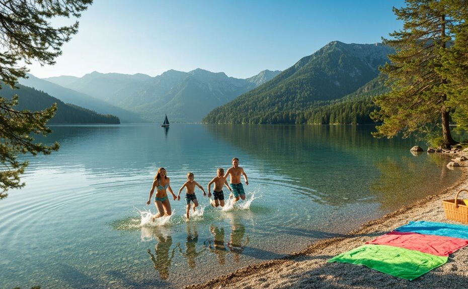 beste familienfreundliche Seen in Österreich
