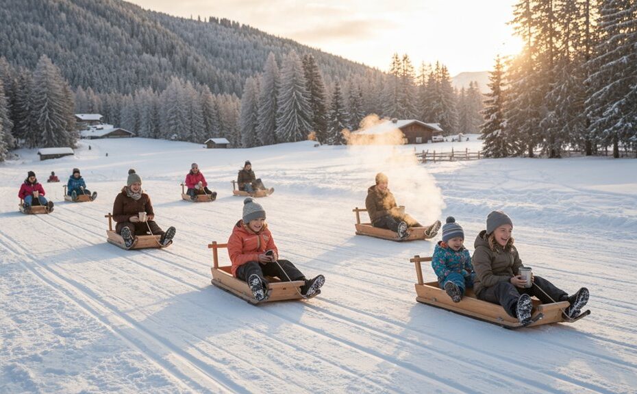 familienfreundliche Rodelbahnen