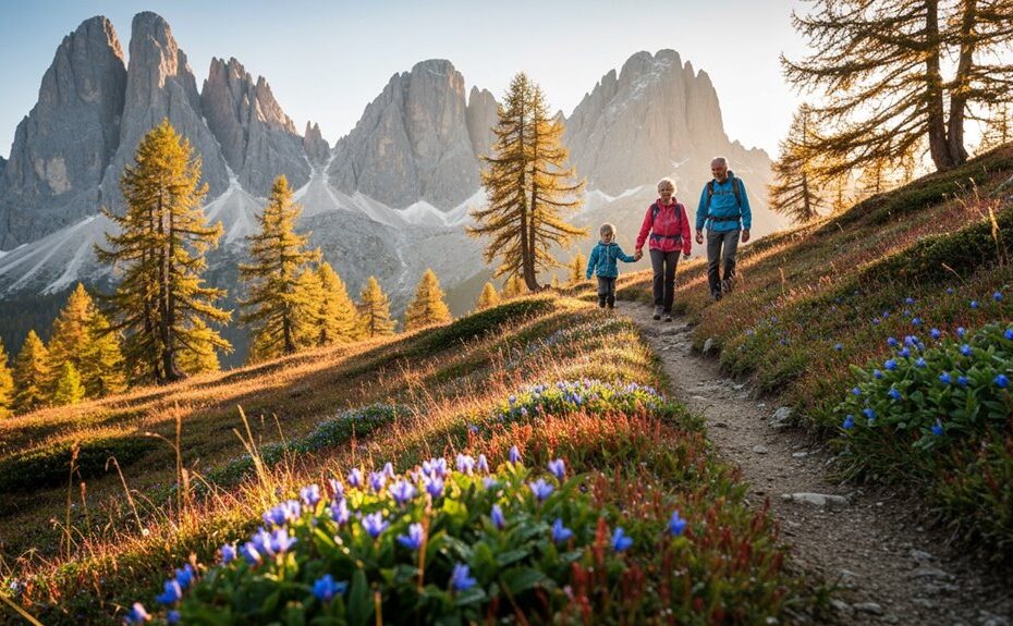 Familienwanderungen in Österreich