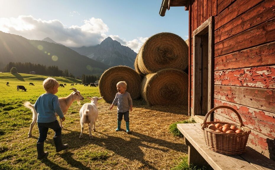 Bauernhofurlaub – Freude für Kinder
