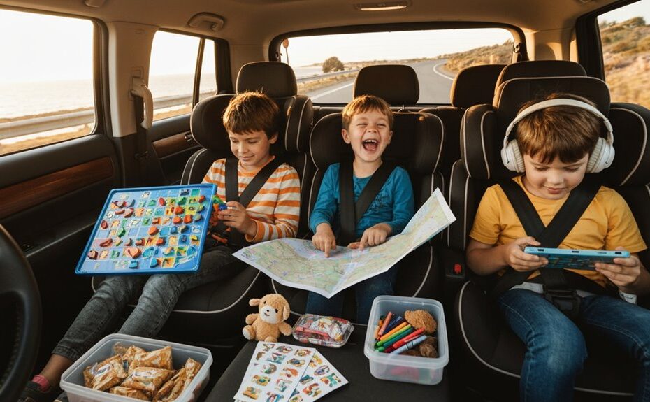 lustige Aktivitäten für einen Roadtrip