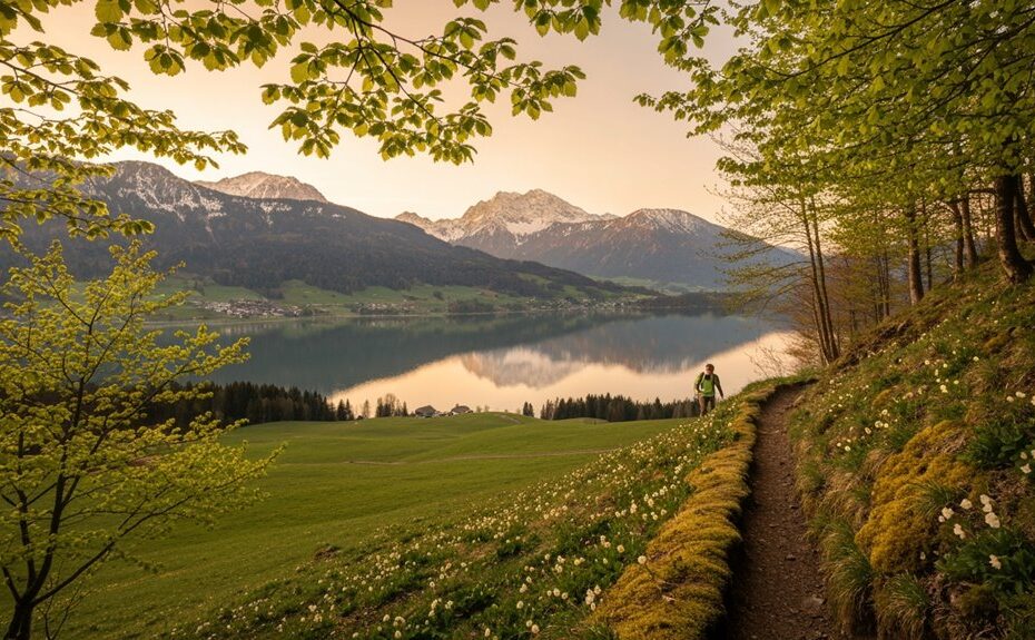 Frühlingswanderungen am Wolfgangsee